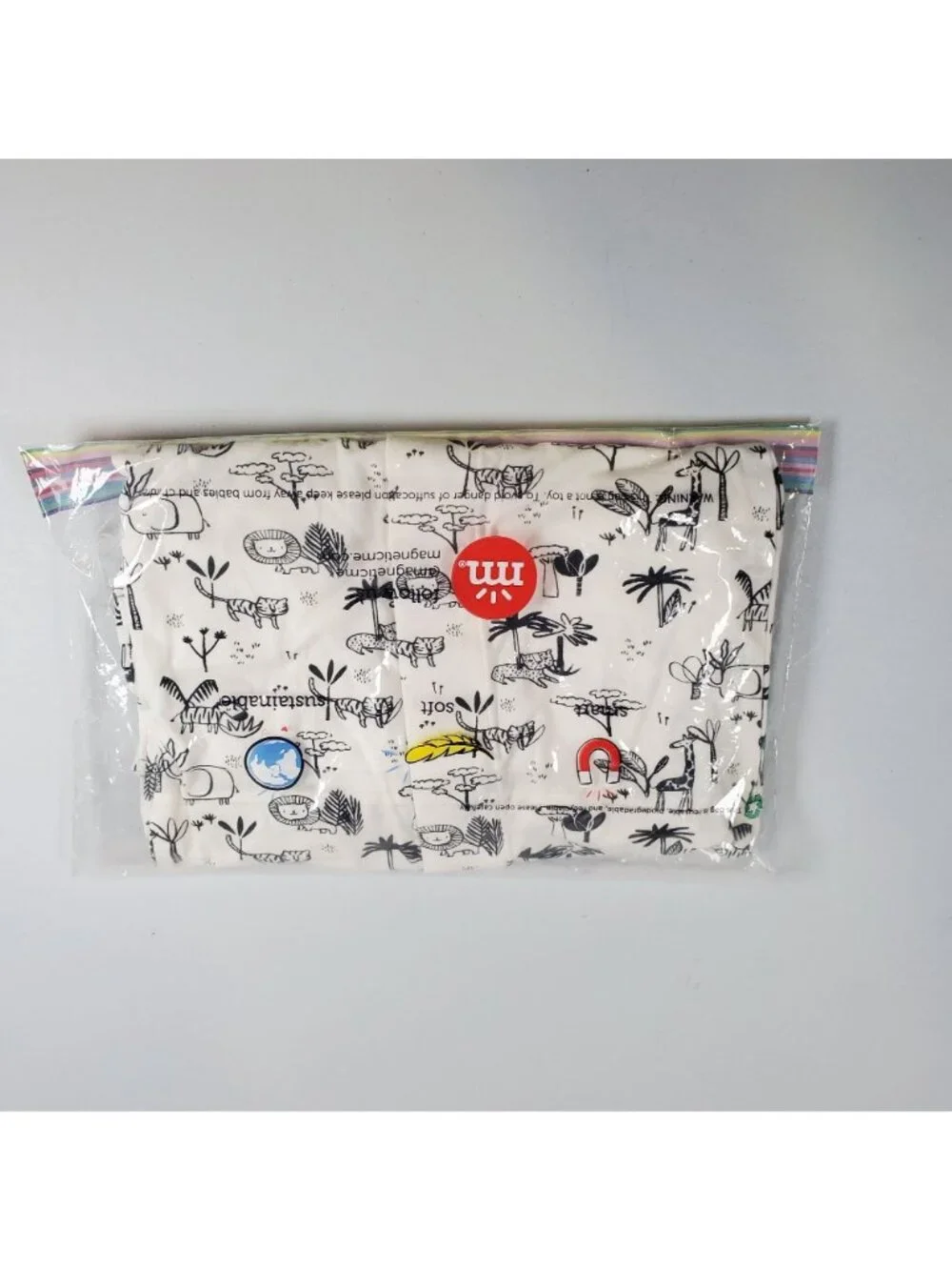 Magnetic Me Modal Magnetic Footie One Piece Toddler Size 6 - 9 M NWT Animal